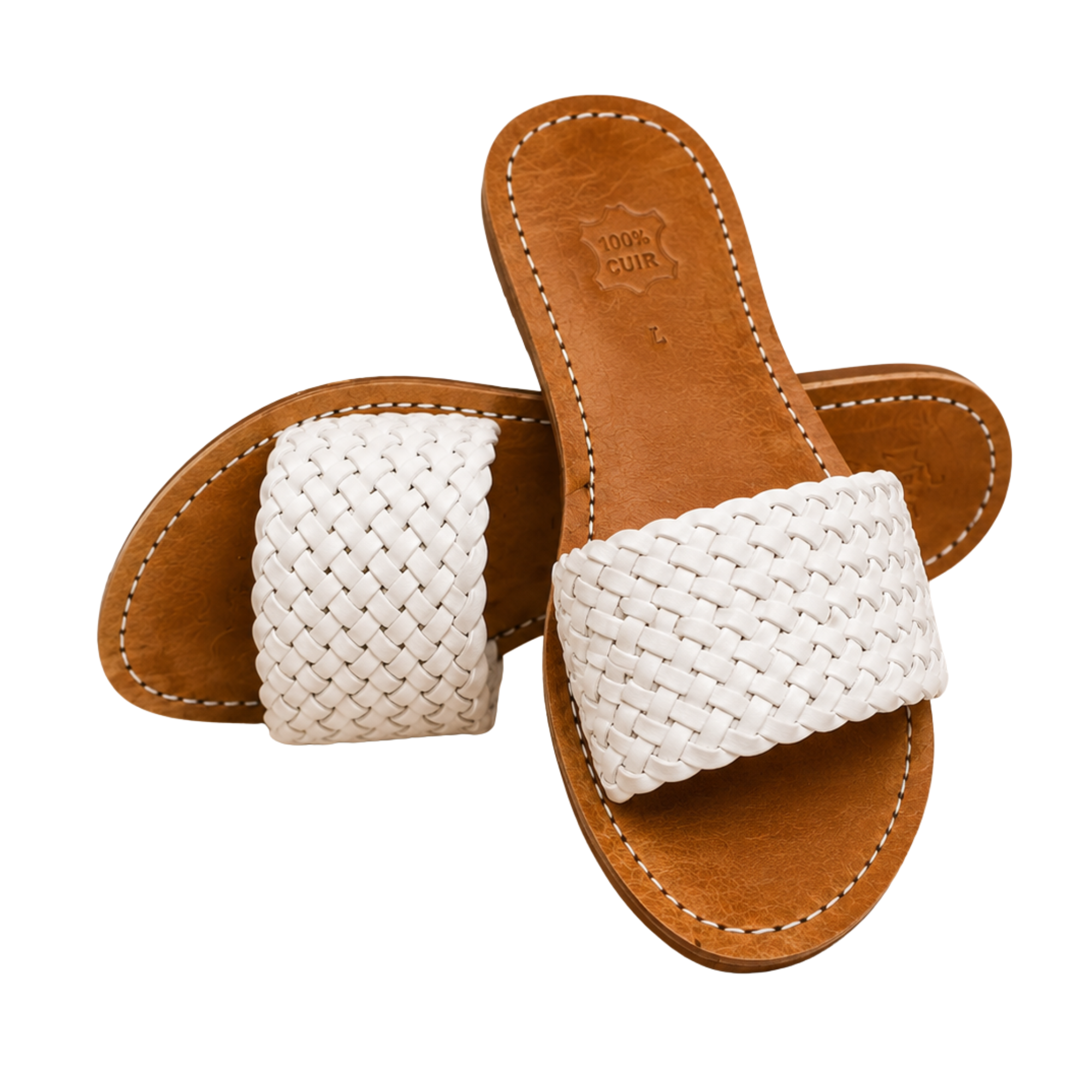 Handmade Moroccan Leather Sandals for Women
